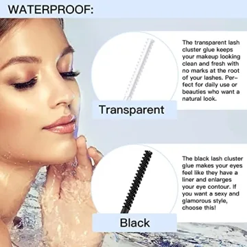 B&Q LASH Bond Waterproof Cluster Eyelash Glue 5 ML