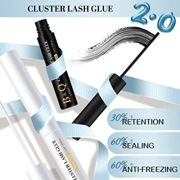 B&Q LASH Bond Waterproof Cluster Eyelash Glue 5 ML
