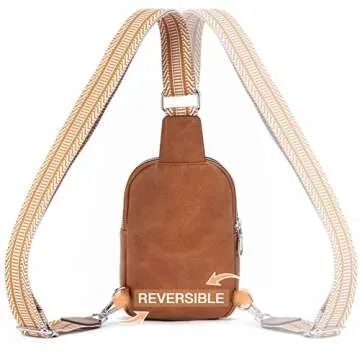 Stylish Vegan Leather Sling Bag for Women