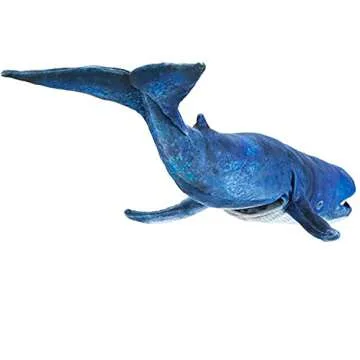 Folkmanis Blue Whale Hand Puppet for Kids and Adults