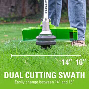 Top Greenworks 40V Brushless Cordless String Trimmer