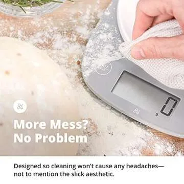 Greater Goods Digital Kitchen Scale with Bowl - Precise & Easy