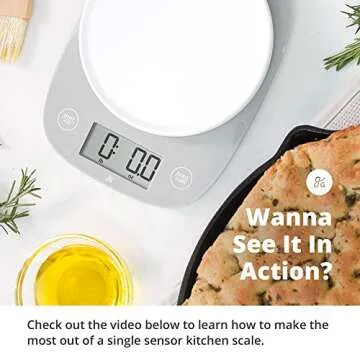 Greater Goods Digital Kitchen Scale with Bowl - Precise & Easy