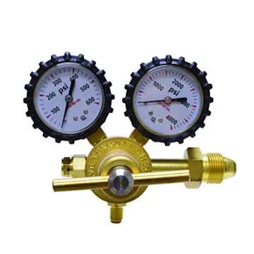 Uniweld RHP400 Nitrogen Regulator 0-400 PSI Precision