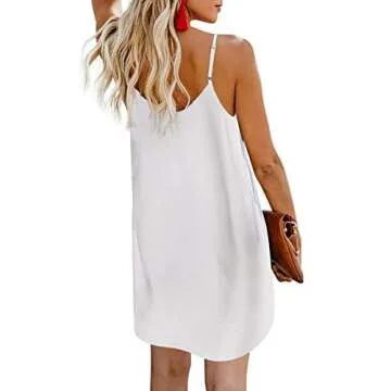 Chase Secret Women's Casual Spaghetti Strap Mini Dress