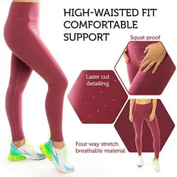 Stylish Women's Workout Outfit Set | High Waisted Leggings & Bra