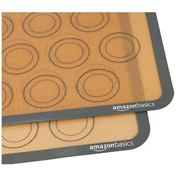 Non-Stick Silicone Baking Mat Set, 2 Pack, 16.5"