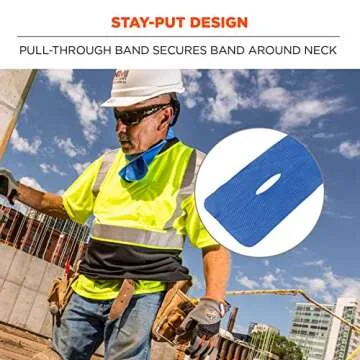 Ergodyne Cooling Neck Wraps for Instant Heat Relief