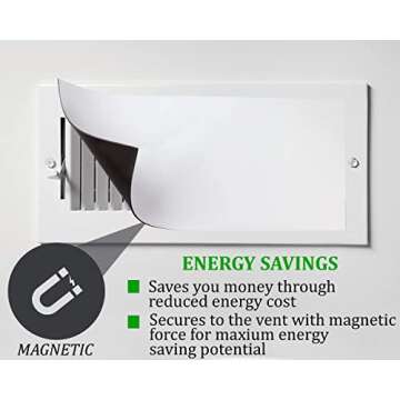 Premium Magnetic Vent Covers – Reduce Noise & Enhance Comfort