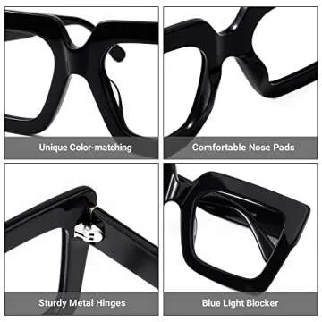 Stylish Blue Light Blocking Glasses for Women - Zeelool