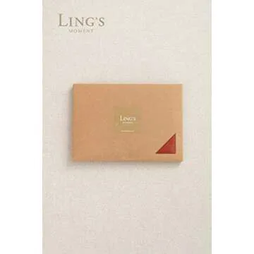 Ling's Moment 14Ft Terracotta Sheer Table Runner for Events