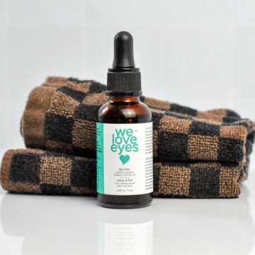 We Love Eyes - 100% All Natural Tea Tree Makeup Remover Oil - Effortlessly remove waterproof makeup ...