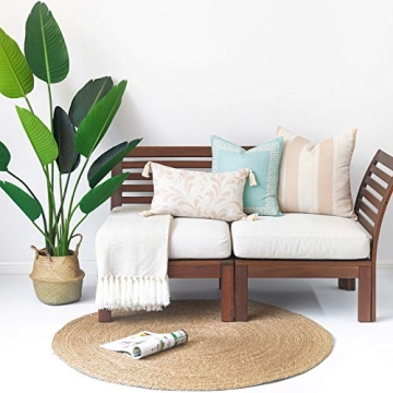 Hofdeco Coastal Decorative Throw Pillow Cover 18"x18"