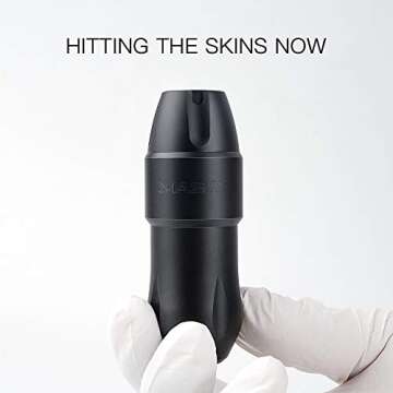 Mast Tattoo Kit Tour Pro Tattoo Gun Tattoo Power Supply Rotary Pen Machine Kit 20 Pieces Tattoo Cartridge Needles (Tour Pro Kit)