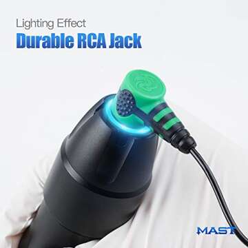 Mast Tattoo Kit Tour Pro Tattoo Gun Tattoo Power Supply Rotary Pen Machine Kit 20 Pieces Tattoo Cartridge Needles (Tour Pro Kit)