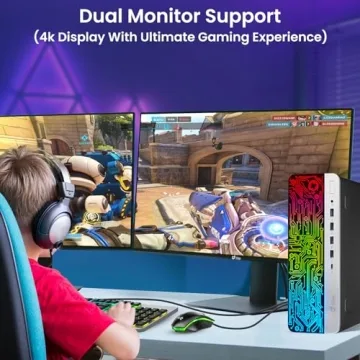 HP G3 RGB Gaming Desktop Bundle with Intel i7 & 16GB RAM