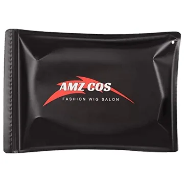 AMZCOS Black & Light Blonde Wig for Cosplay and Halloween