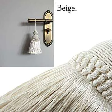 Colorful Key Tassels for Home Decor - 2PCS Quality.