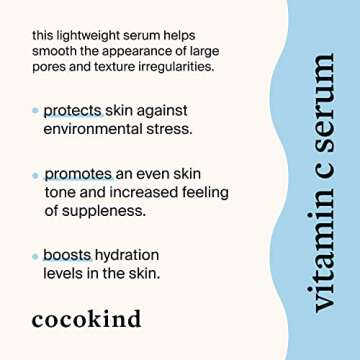 COCOKIND Vitamin C Serum with Sea Grape Caviar, 1 FZ