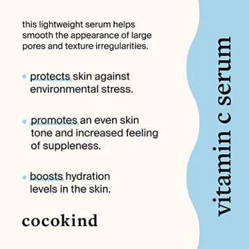 COCOKIND Vitamin C Serum with Sea Grape Caviar, 1 FZ
