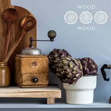 Wood Riser Tray Soap, Stand Soap Tray for Kitchen Sink, Wood Pedestal for Kitchen Counter Sink Stand Decorative Rustic Bathroom Dishes Plant Bottles Candles Display(12 x 7 Inch,Natural)