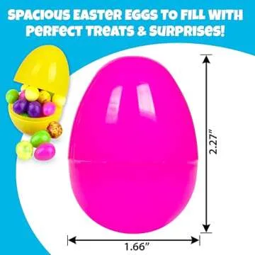 150 Plastic Easter Eggs for Kids - Perfect for Egg Hunts