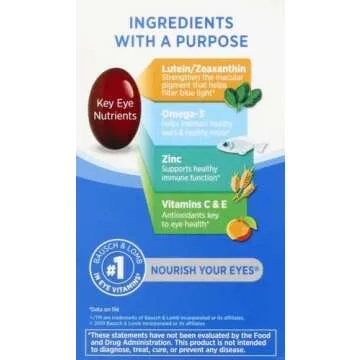 Ocuvite Eye Vitamin for Eye Health, 90 Easy Softgels