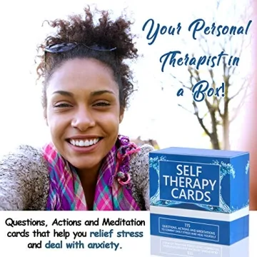 ARTAGIA Self Therapy Cards for Anxiety Relief and Mindfulness