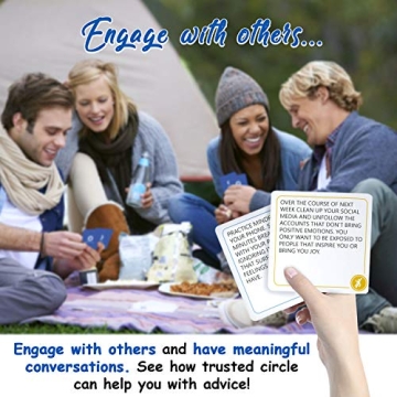 ARTAGIA Self Therapy Cards for Anxiety Relief and Mindfulness