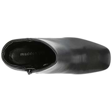 Madden Girl Women's While Ankle Boot, Black Paris, 7