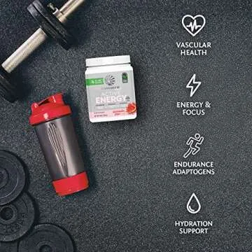 Plant-Based Preworkout Powder for Energy & Hydration