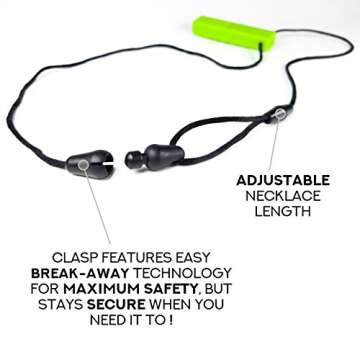 Chew Necklace Bundle - Silicone Chewies - Great Tool for Sensory, Autism, ADHD, Biting, Oral Motor - Chewy Stick/Tube Toy Jewelry for Boys, Girls, Kids, Adults - by Senso Minds (7 Pack)