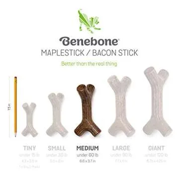 Durable Maplewood Dog Chew for Aggressive Chewers