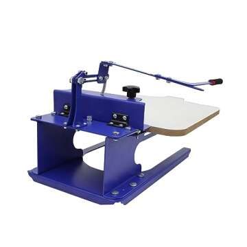 INTBUYING Screen Printing Machine Silk Screen Printing Press 1 Color T-Shirt Press