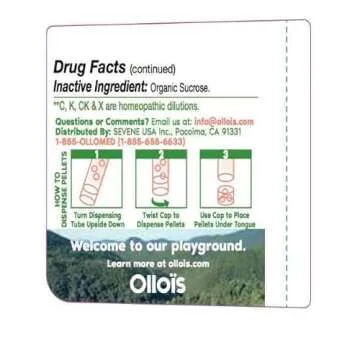 OLLOIS Homeopathy Starter Kit - Organic & Lactose-Free