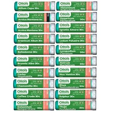 OLLOIS Homeopathy Starter Kit - Organic & Lactose-Free