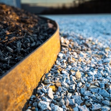 Edge Right 48" Landscape Edging - Durable COR-TEN Steel