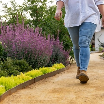 Edge Right 48" Landscape Edging - Durable COR-TEN Steel