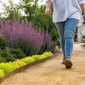 Edge Right 48" Landscape Edging - Durable COR-TEN Steel