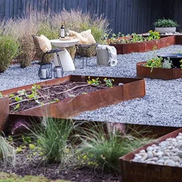 Edge Right 48" Landscape Edging - Durable COR-TEN Steel