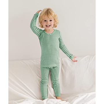 Avauma Cotton Pajama Set for Kids 6M-7T Snug Fit