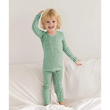 Avauma Cotton Pajama Set for Kids 6M-7T Snug Fit