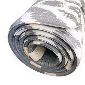 Eco-Friendly Reversible Baby Play Mat - Large Foam Mat