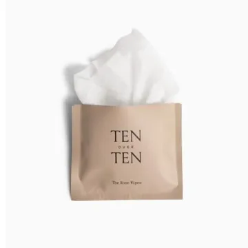 tenoverten Rose Wipes Acetone-Free Nail Polish Remover Cloths