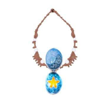 Disney Moana 2 Moana's Necklace Magical Sea Shell Star Light-Up Necklace for Girls Role Play and Dress Up, Officially Licensed, Great Birthday & Holiday Gift