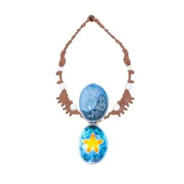 Disney Moana 2 Moana's Necklace Magical Sea Shell Star Light-Up Necklace for Girls Role Play and Dress Up, Officially Licensed, Great Birthday & Holiday Gift