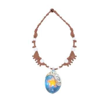 Disney Moana 2 Moana's Necklace Magical Sea Shell Star Light-Up Necklace for Girls Role Play and Dress Up, Officially Licensed, Great Birthday & Holiday Gift