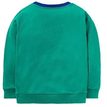 Funnymore Toddler Boy's Comfort Crewneck Sweatshirt