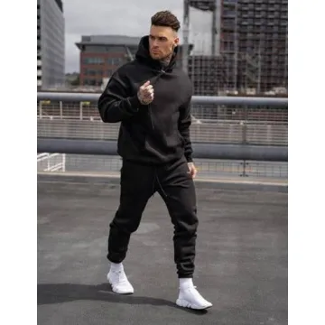 Men's COOFANDY Tracksuit - Casual Hoodie & Jogger