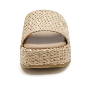 vodvob Women’s Espadrille Platform Sandals for Summer